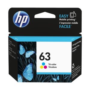 HP 63 Tri-color Original Ink Cartridge