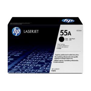 HP 55A Black Original LaserJet Toner Cartridge