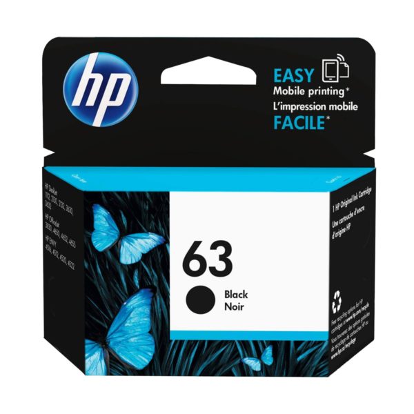 HP 63 Black Original Ink Cartridge