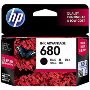 HP 680 Black Original Ink Advantage Cartridge