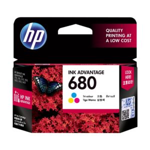 HP 680 Tri-color Original Ink Advantage Cartridge