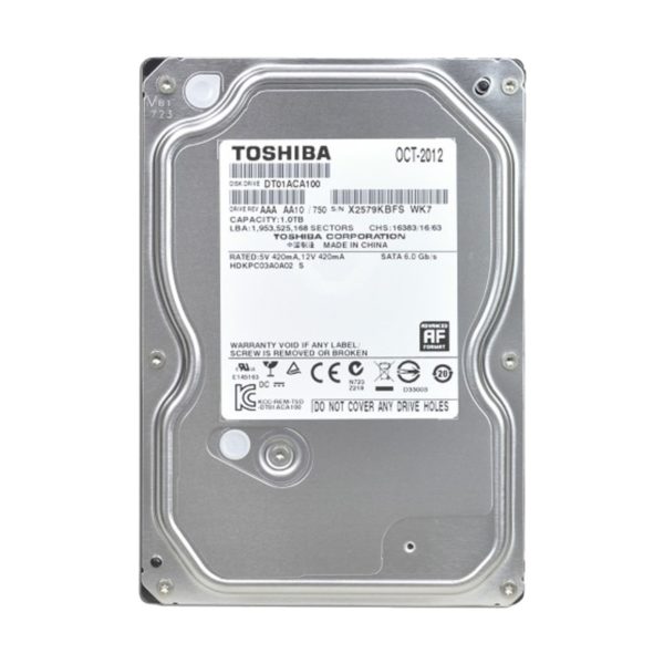 Toshiba DT01ACA100 1TB SATA 7200RPM 3.5 Inch HDD (Desktop)