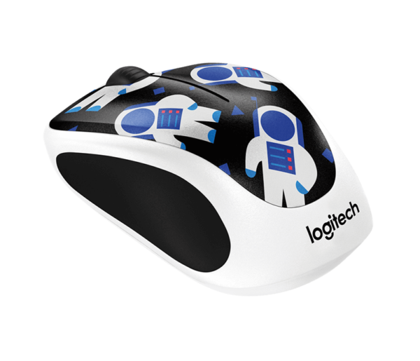 Logitech M338 Spaceman Gray Wireless Mouse