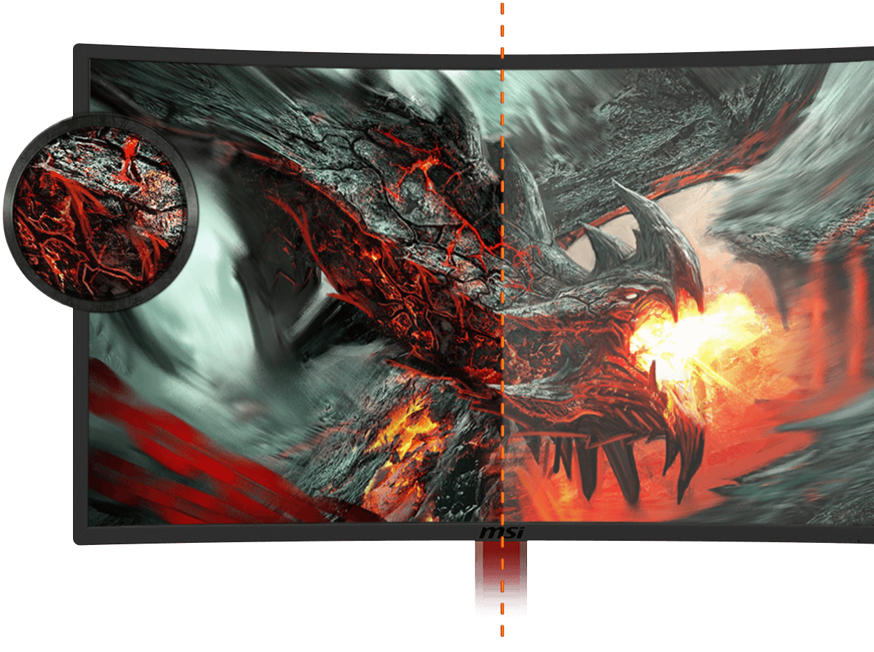 MSI S15-000307T OPTIX G24C Monitor - Image 5